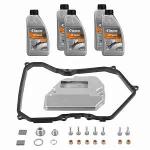 Dodaj do koszyka Zestaw części, wymiana oleju automatycznej skrzyni biegów VAICO V10-3215