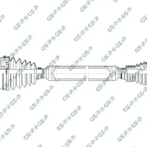Taniej Wał napędowy GSP 261283OL