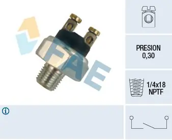 Włącznik świateł STOP FAE 26140 Bezpieczne zakupy