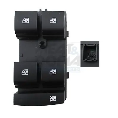 Przełącznik, podnośnik szyby MEAT & DORIA 26369 Popularny