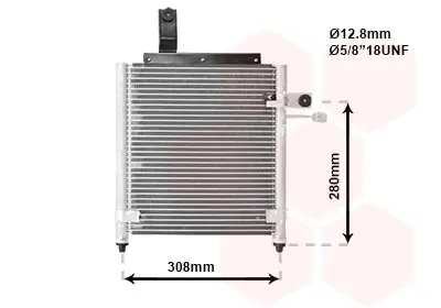 Skraplacz, klimatyzacja VAN WEZEL 27005156 Ekspresowa dostawa