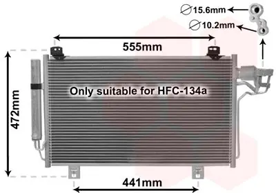 Skraplacz, klimatyzacja VAN WEZEL 27005260 Okazja