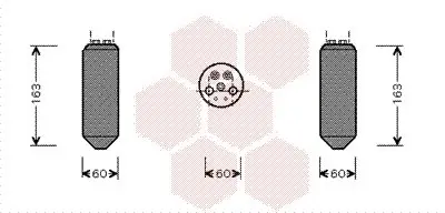 Osuszacz, klimatyzacja VAN WEZEL 2700D036 Tylko do końca tygodnia