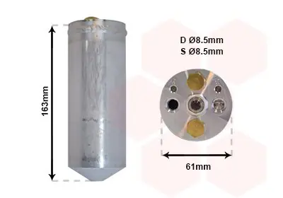 Osuszacz, klimatyzacja VAN WEZEL 2700D150 Darmowa dostawa