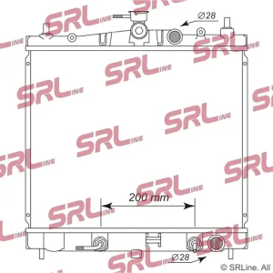 Tani Chłodnica, układ chłodzenia silnika SRLINE 270708-2