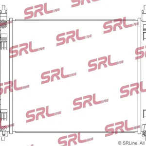 Chłodnica, układ chłodzenia silnika SRLINE 270808-1 Dodaj do koszyka