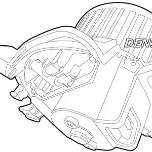 Wentylator wewnętrzny DENSO DEA01012 Zniżka