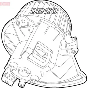 Bezpieczna płatność Wentylator wewnętrzny DENSO DEA01210