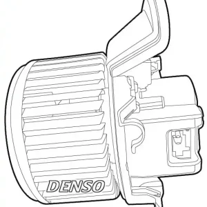 Wentylator wewnętrzny DENSO DEA01211 Do wyczerpania zapasów