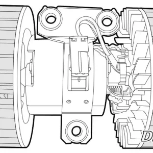 Wentylator wewnętrzny DENSO DEA05002 Dodaj do koszyka