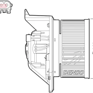 Wybór klientów Wentylator wewnętrzny DENSO DEA05005