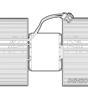 Niska cena Wentylator wewnętrzny DENSO DEA05006