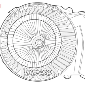 Wentylator wewnętrzny DENSO DEA07001 Szybka dostawa
