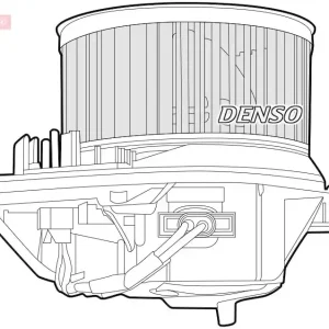 Szybka dostawa Wentylator wewnętrzny DENSO DEA07005