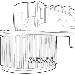 Tylko dziś Wentylator wewnętrzny DENSO DEA07022