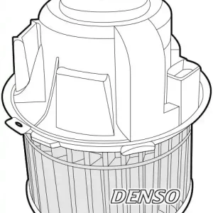 Wentylator wewnętrzny DENSO DEA10050 Okazja
