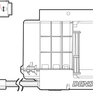 Bezpieczna płatność Wentylator wewnętrzny DENSO DEA17033