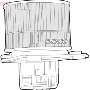 Dostępne od ręki Wentylator wewnętrzny DENSO DEA20001