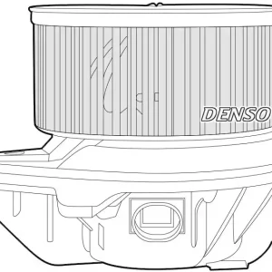 Zniżka Wentylator wewnętrzny DENSO DEA21009