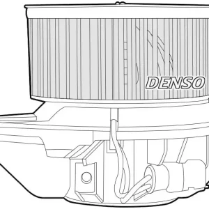 Dodaj do koszyka Wentylator wewnętrzny DENSO DEA23008