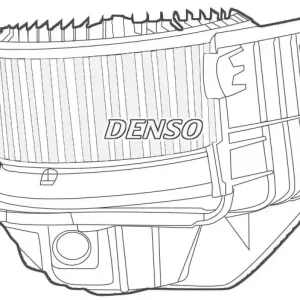 Tani Wentylator wewnętrzny DENSO DEA23012