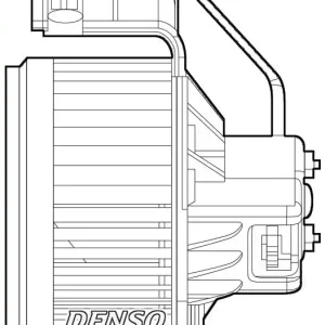 Tylko dziś Wentylator wewnętrzny DENSO DEA23020