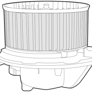 Wentylator wewnętrzny DENSO DEA32002 Nowość