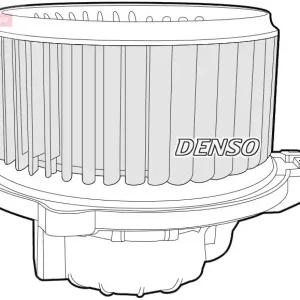 Wentylator wewnętrzny DENSO DEA43009 Nie przegap