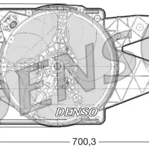 Najlepsza cena Wentylator, chłodzenie silnika DENSO DER01020