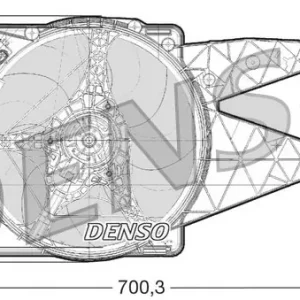Wentylator, chłodzenie silnika DENSO DER01021 Super okazja
