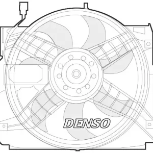 Cena promocyjna Wentylator, chłodzenie silnika DENSO DER05004