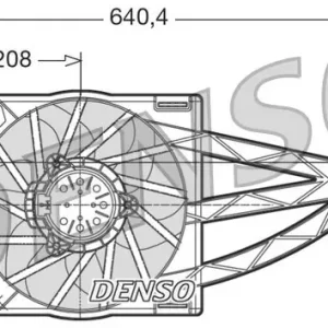 Wentylator, chłodzenie silnika DENSO DER09019 Oferta