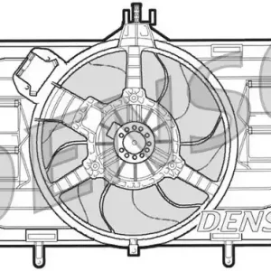 Wentylator, chłodzenie silnika DENSO DER09021 Rabat