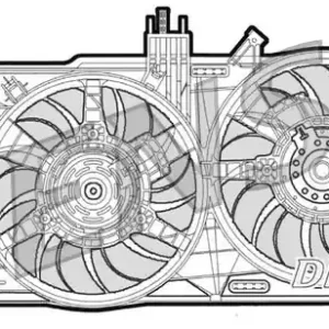 Wentylator, chłodzenie silnika DENSO DER09025 Taniej