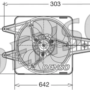 Wentylator, chłodzenie silnika DENSO DER09029 Tylko do końca tygodnia