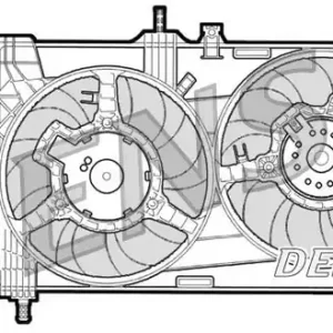Wysoka jakość Wentylator, chłodzenie silnika DENSO DER09037