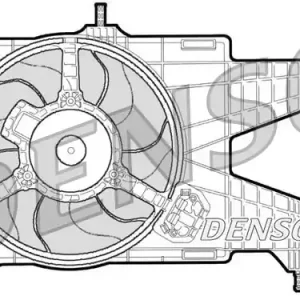 Wentylator, chłodzenie silnika DENSO DER09038 Taniej