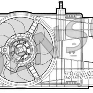 Wentylator, chłodzenie silnika DENSO DER09039 Wysoka jakość