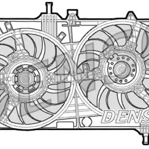 Szybka dostawa Wentylator, chłodzenie silnika DENSO DER09043