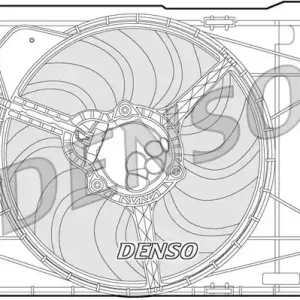 Wentylator, chłodzenie silnika DENSO DER09052 Nie przegap