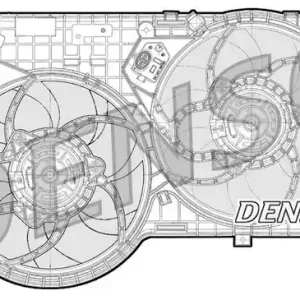 Wentylator, chłodzenie silnika DENSO DER09093 Dodaj do koszyka