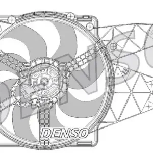 Wentylator, chłodzenie silnika DENSO DER09094 Nowy
