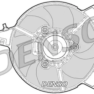 Wentylator, chłodzenie silnika DENSO DER09095 Łatwy zwrot