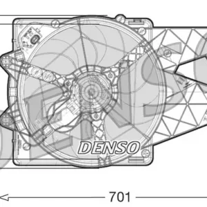 Wentylator, chłodzenie silnika DENSO DER09100 Wyjątkowa oferta