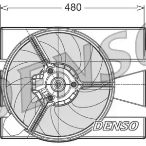 Wentylator, chłodzenie silnika DENSO DER10001 Dodaj do koszyka