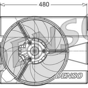 Ostatnia szansa Wentylator, chłodzenie silnika DENSO DER10002