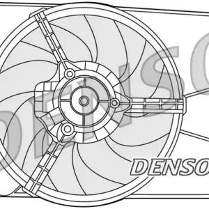 Hit cenowy Wentylator, chłodzenie silnika DENSO DER10003