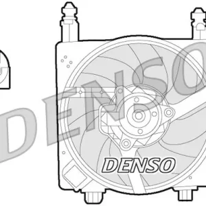 Wentylator, chłodzenie silnika DENSO DER10006 Hit sprzedaży