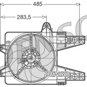 Wentylator, chłodzenie silnika DENSO DER13003 Tylko do końca tygodnia