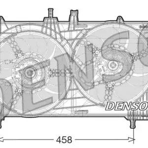 Wentylator, chłodzenie silnika DENSO DER13008 Niska cena